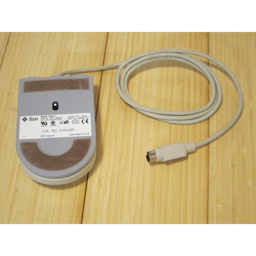 Sun Microsystems 370-1398 Type 5 Three Button Optical Mouse‎ (listing 3 of 5)